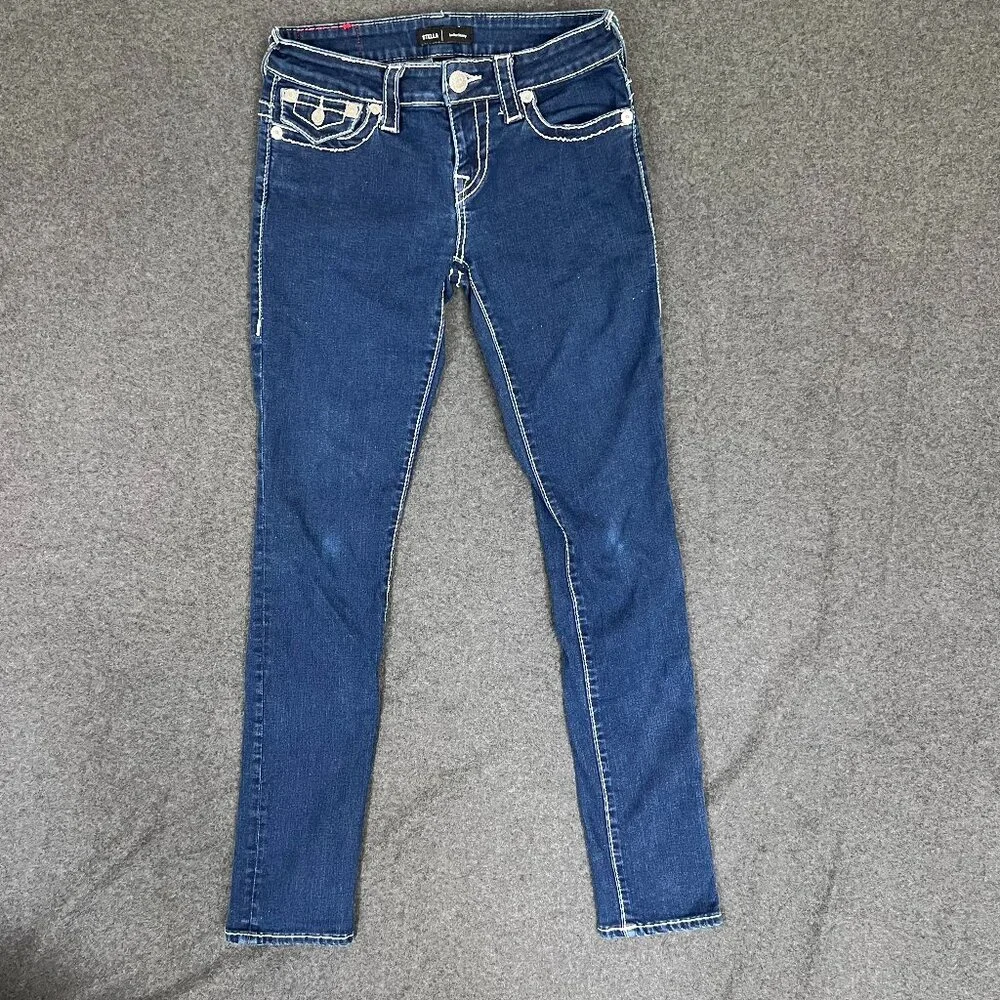 True Religion STELLA LOW RISE Skinny sz 29 - Picture 2 of 8